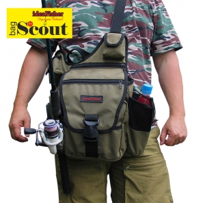 Скаут S55cout сумка  с держателем удилища